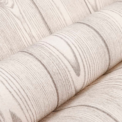 Carta da Parati 3D Motivo Legno Grigio 10x0,53 m Non Tessuto - homemem39