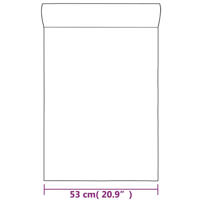 Carta da Parati 3D Motivo Floreale Grigio 10x0,53 m Non Tessuto - homemem39