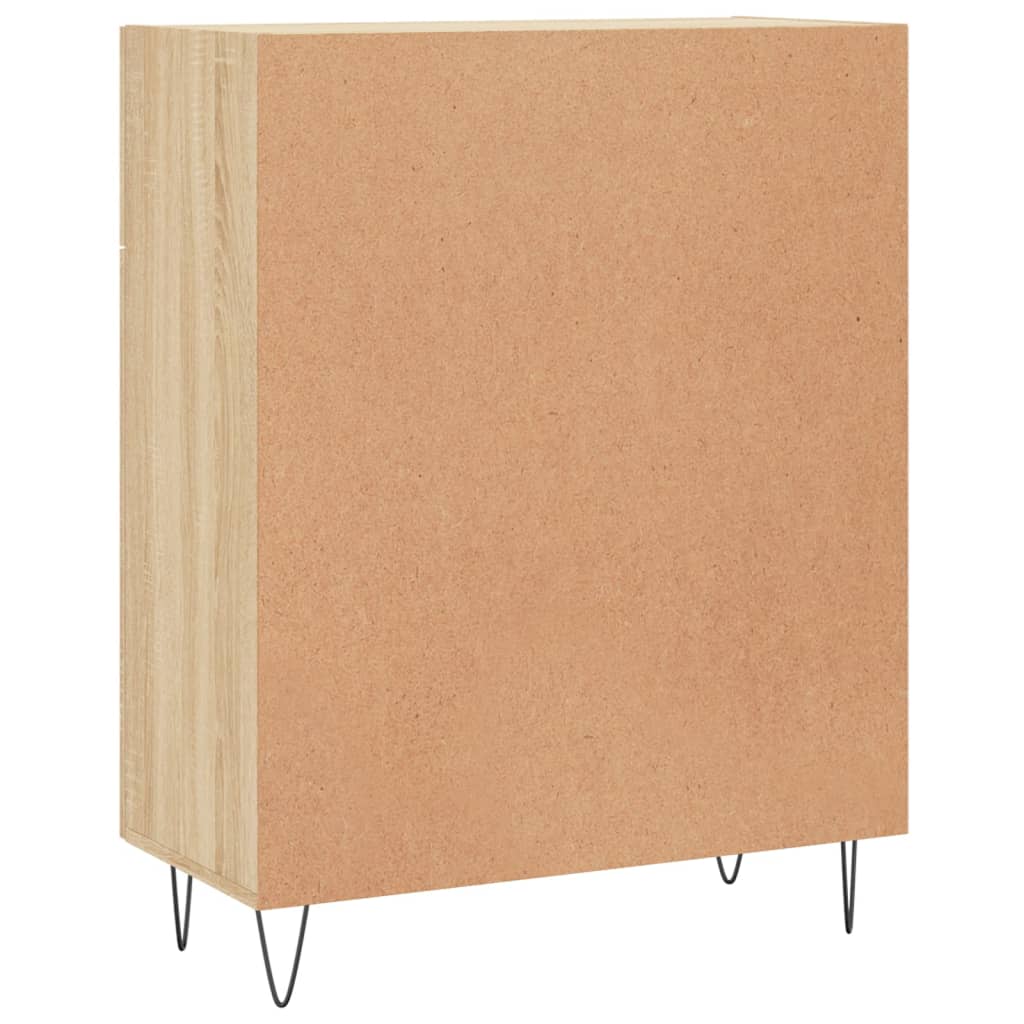 Credenza Rovere Sonoma 69,5x34x90 cm in Legno Multistrato - homemem39