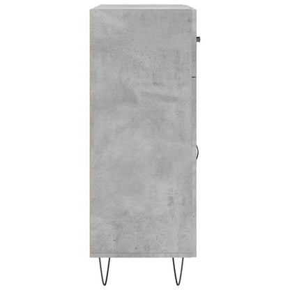 Credenza Grigio Cemento 69,5x34x90 cm in Legno Multistrato | homemem39