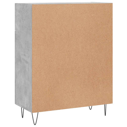 Credenza Grigio Cemento 69,5x34x90 cm in Legno Multistrato | homemem39