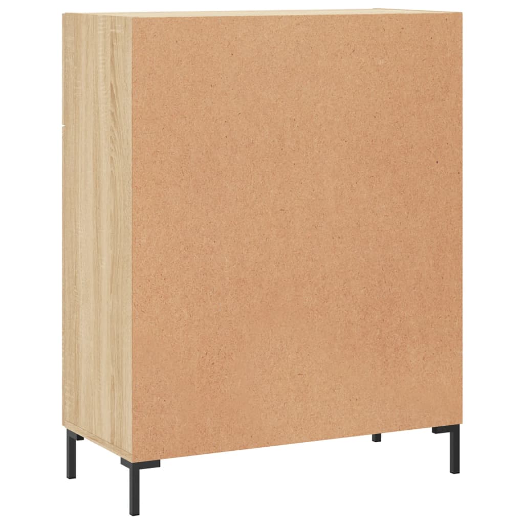 Credenza Rovere Sonoma 69,5x34x90 cm in Legno Multistrato