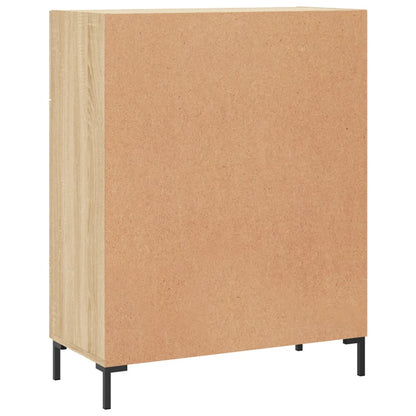 Credenza Rovere Sonoma 69,5x34x90 cm in Legno Multistrato