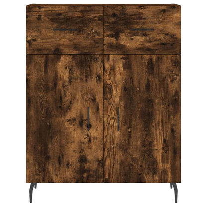 Credenza Rovere Fumo 69,5x34x90 cm in Legno Multistrato - homemem39