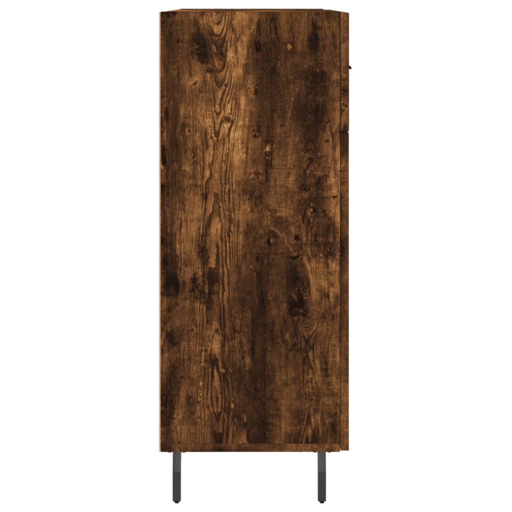 Credenza Rovere Fumo 69,5x34x90 cm in Legno Multistrato - homemem39
