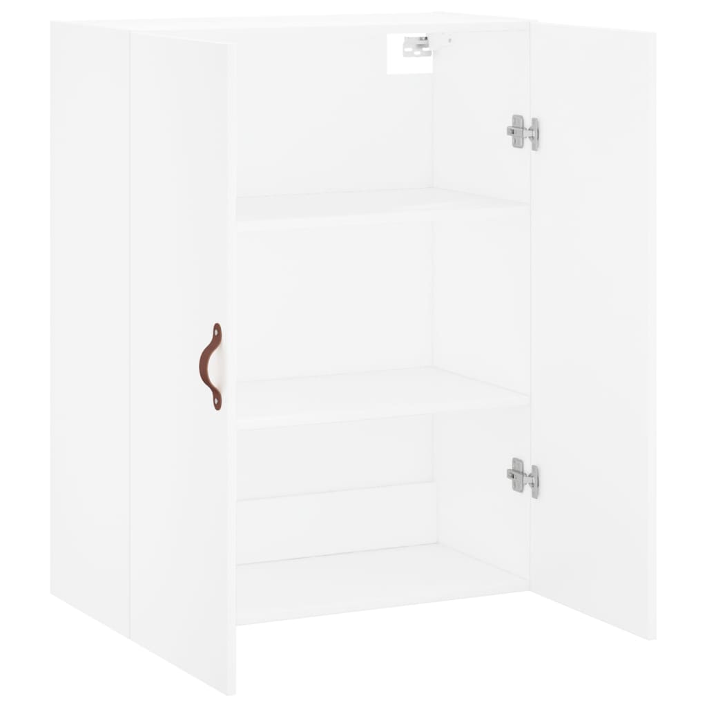 Mobile a Parete Bianco 69,5x34x90 cm - homemem39