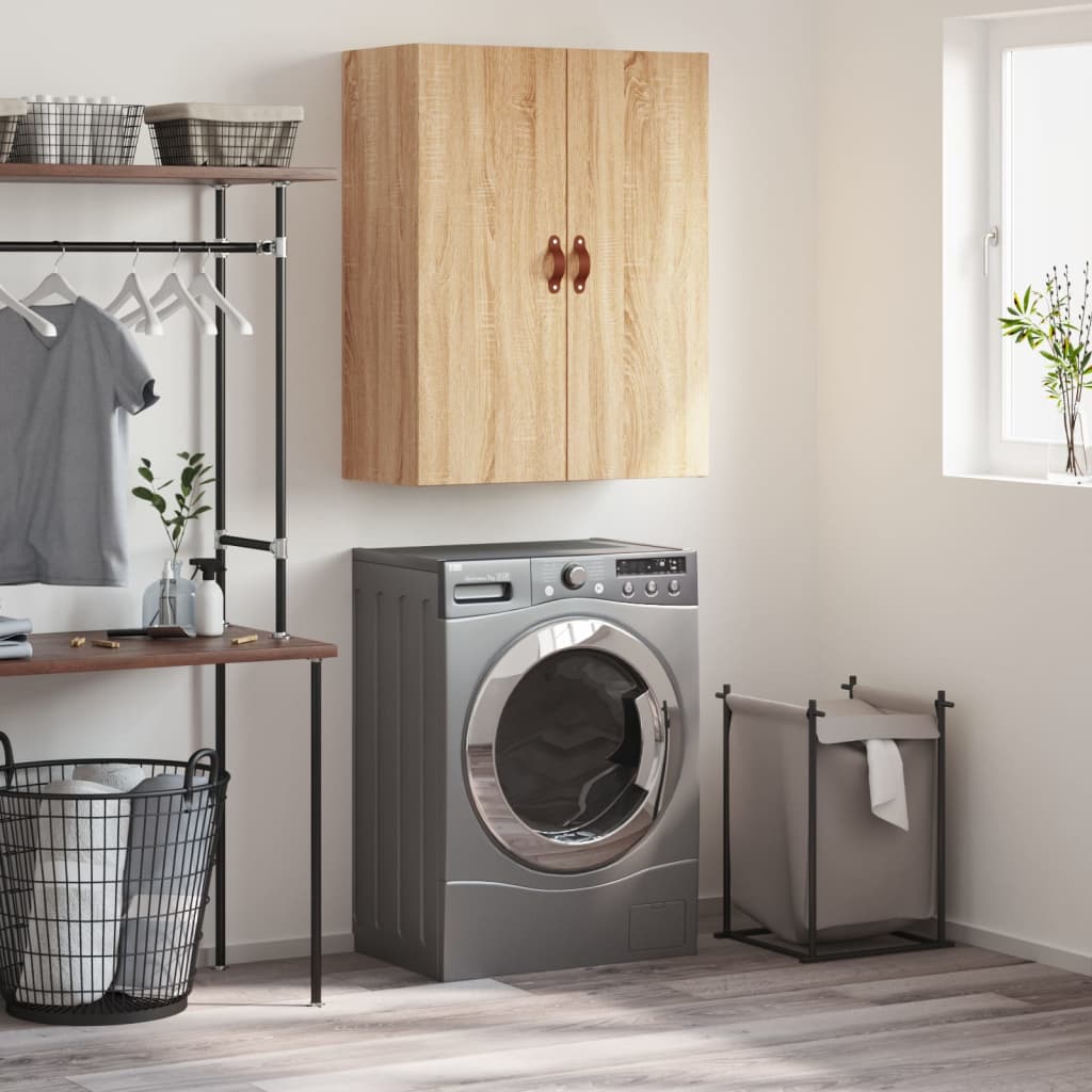 Mobile a Parete Rovere Sonoma 69,5x34x90 cm - homemem39