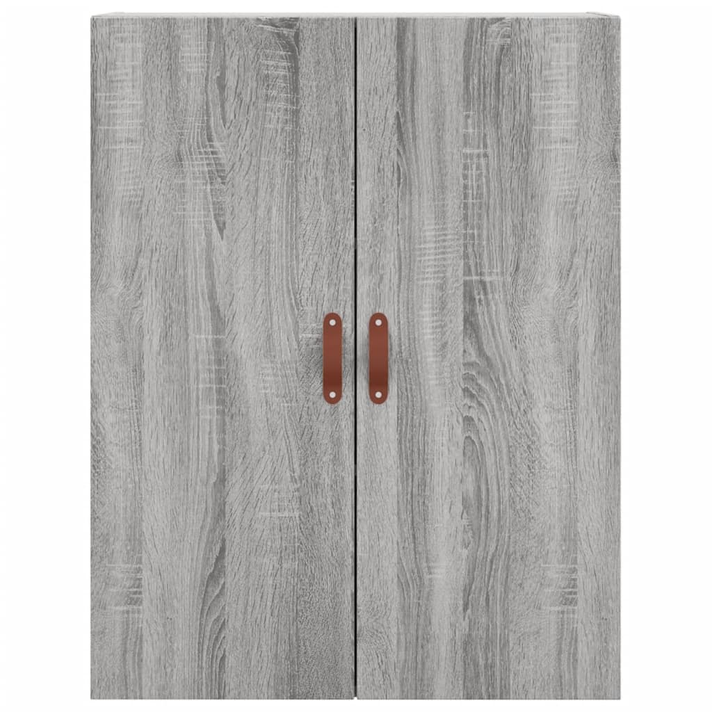 Mobile a Parete Grigio Sonoma 69,5x34x90 cm