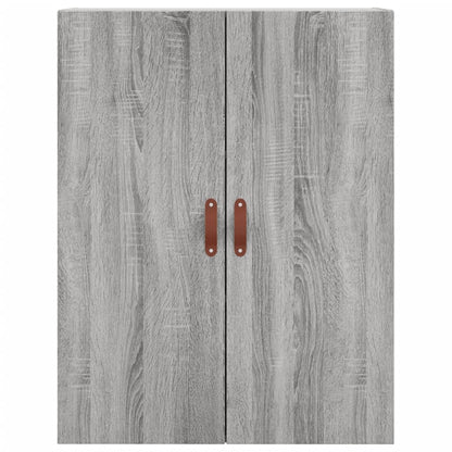 Mobile a Parete Grigio Sonoma 69,5x34x90 cm