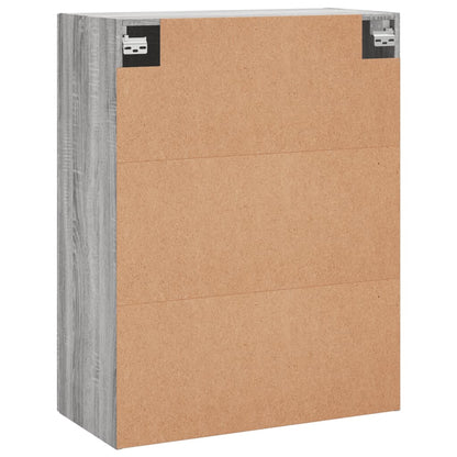 Mobile a Parete Grigio Sonoma 69,5x34x90 cm