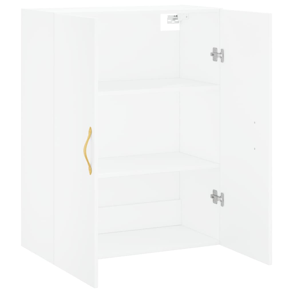 Mobile a Parete Bianco 69,5x34x90 cm - homemem39