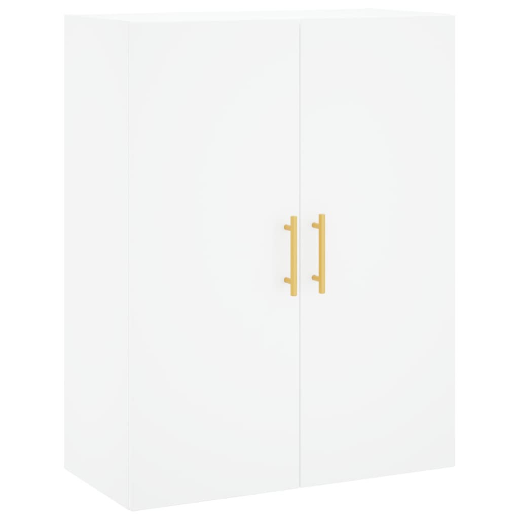 Mobile a Parete Bianco 69,5x34x90 cm - homemem39
