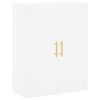 Mobile a Parete Bianco 69,5x34x90 cm - homemem39