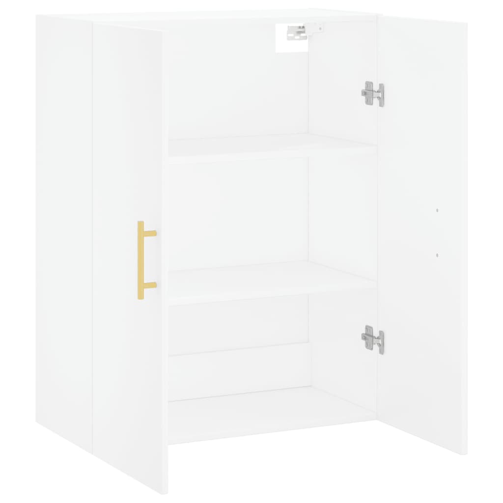 Mobile a Parete Bianco 69,5x34x90 cm - homemem39