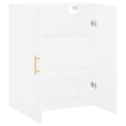 Mobile a Parete Bianco 69,5x34x90 cm - homemem39