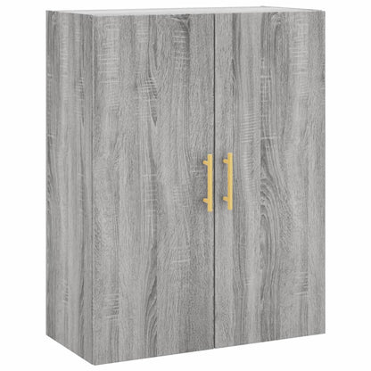 Mobile a Parete Grigio Sonoma 69,5x34x90 cm | homemem39
