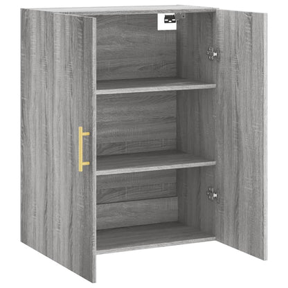 Mobile a Parete Grigio Sonoma 69,5x34x90 cm | homemem39