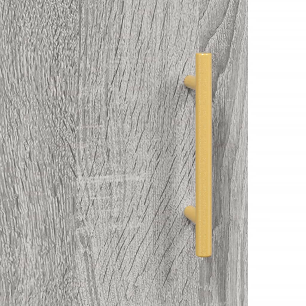 Mobile a Parete Grigio Sonoma 69,5x34x90 cm | homemem39