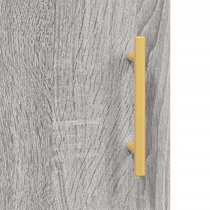 Mobile a Parete Grigio Sonoma 69,5x34x90 cm | homemem39