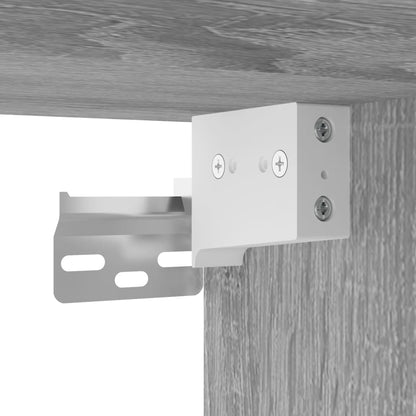 Mobile a Parete Grigio Sonoma 69,5x34x90 cm | homemem39