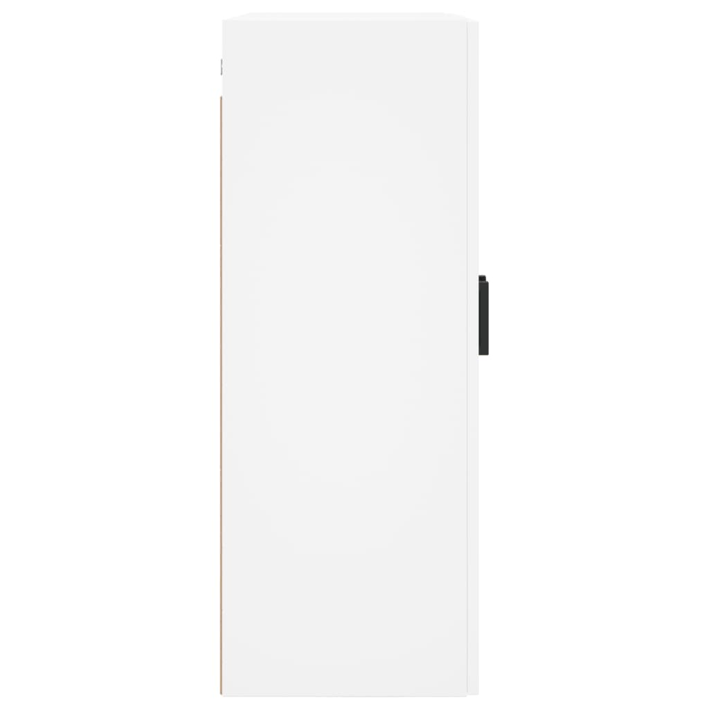 Mobile a Parete Bianco 69,5x34x90 cm