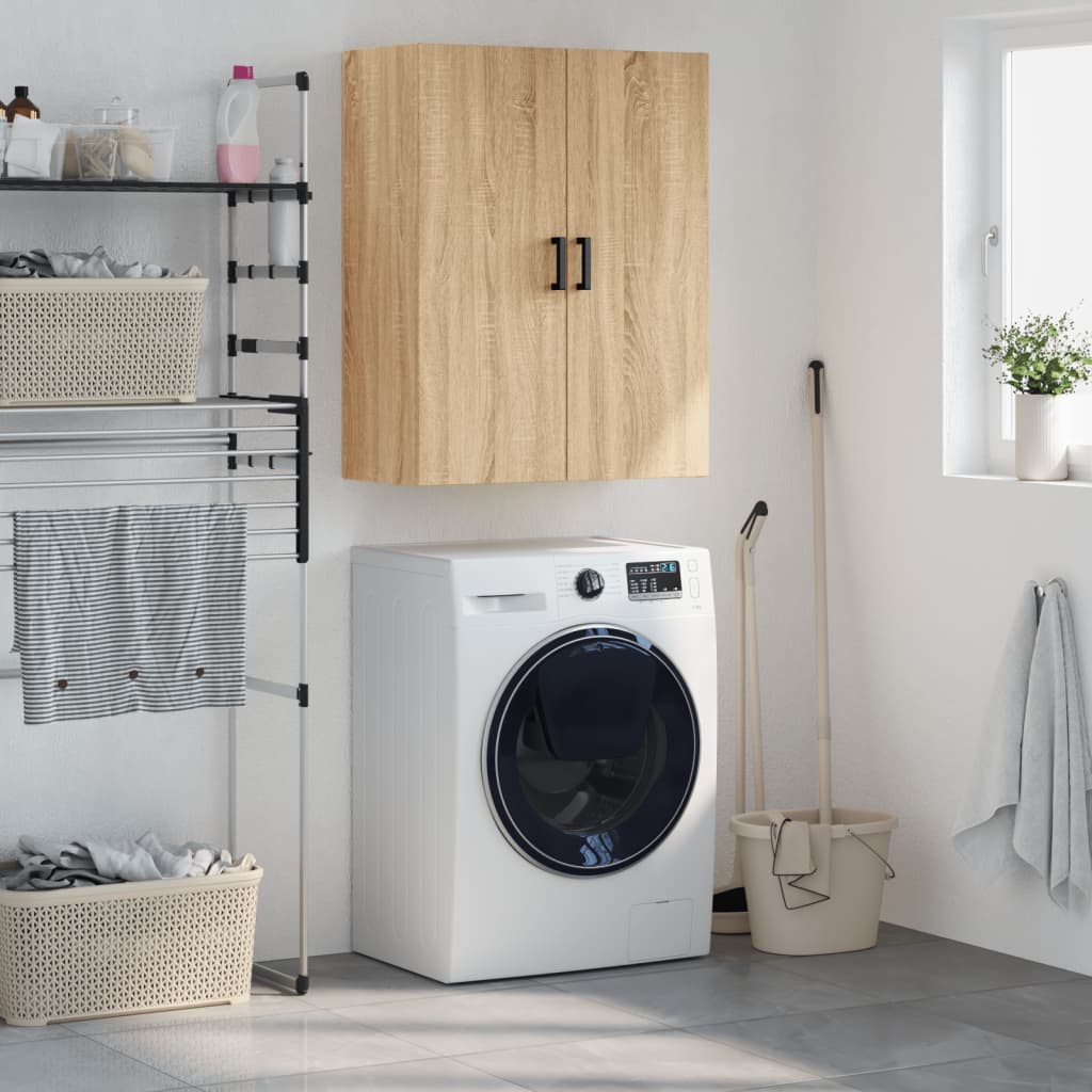 Mobile a Parete Rovere Sonoma 69,5x34x90 cm - homemem39