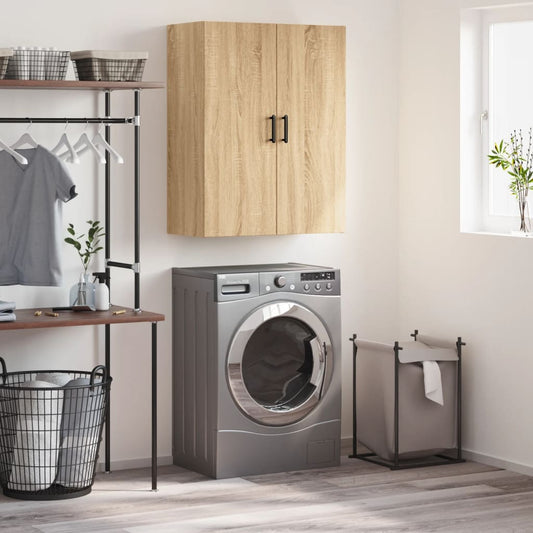 Mobile a Parete Rovere Sonoma 69,5x34x90 cm - homemem39