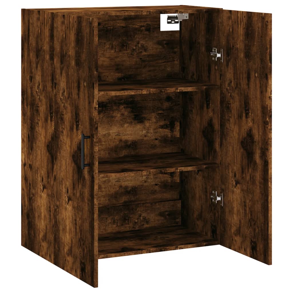 Mobile a Parete Rovere Fumo 69,5x34x90 cm - homemem39