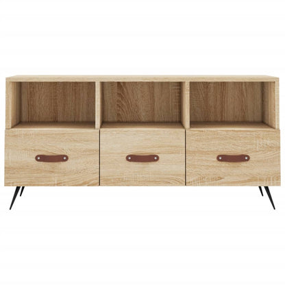 Mobile Porta TV Rovere Sonoma 102x36x50 cm in Legno Multistrato