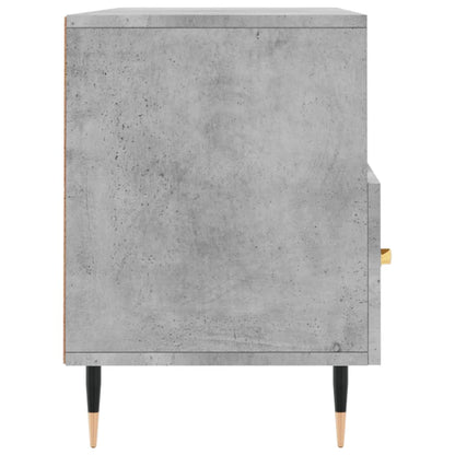 Mobile Porta TV Grigio Cemento 102x36x50 cm Legno Multistrato - homemem39