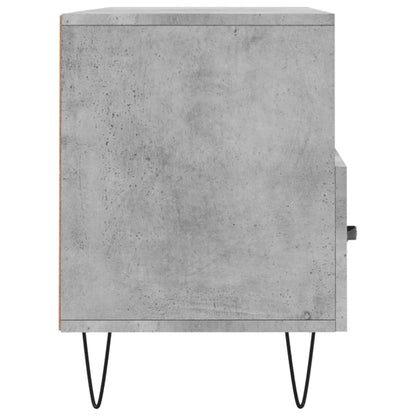Mobile Porta TV Grigio Cemento 102x36x50 cm Legno Multistrato - homemem39