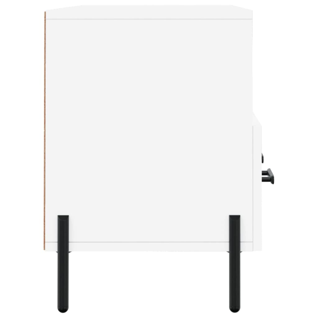 Mobile Porta TV Bianco 102x36x50 cm in Legno Multistrato - homemem39