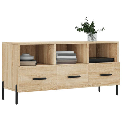 Mobile Porta TV Rovere Sonoma 102x36x50 cm in Legno Multistrato - homemem39