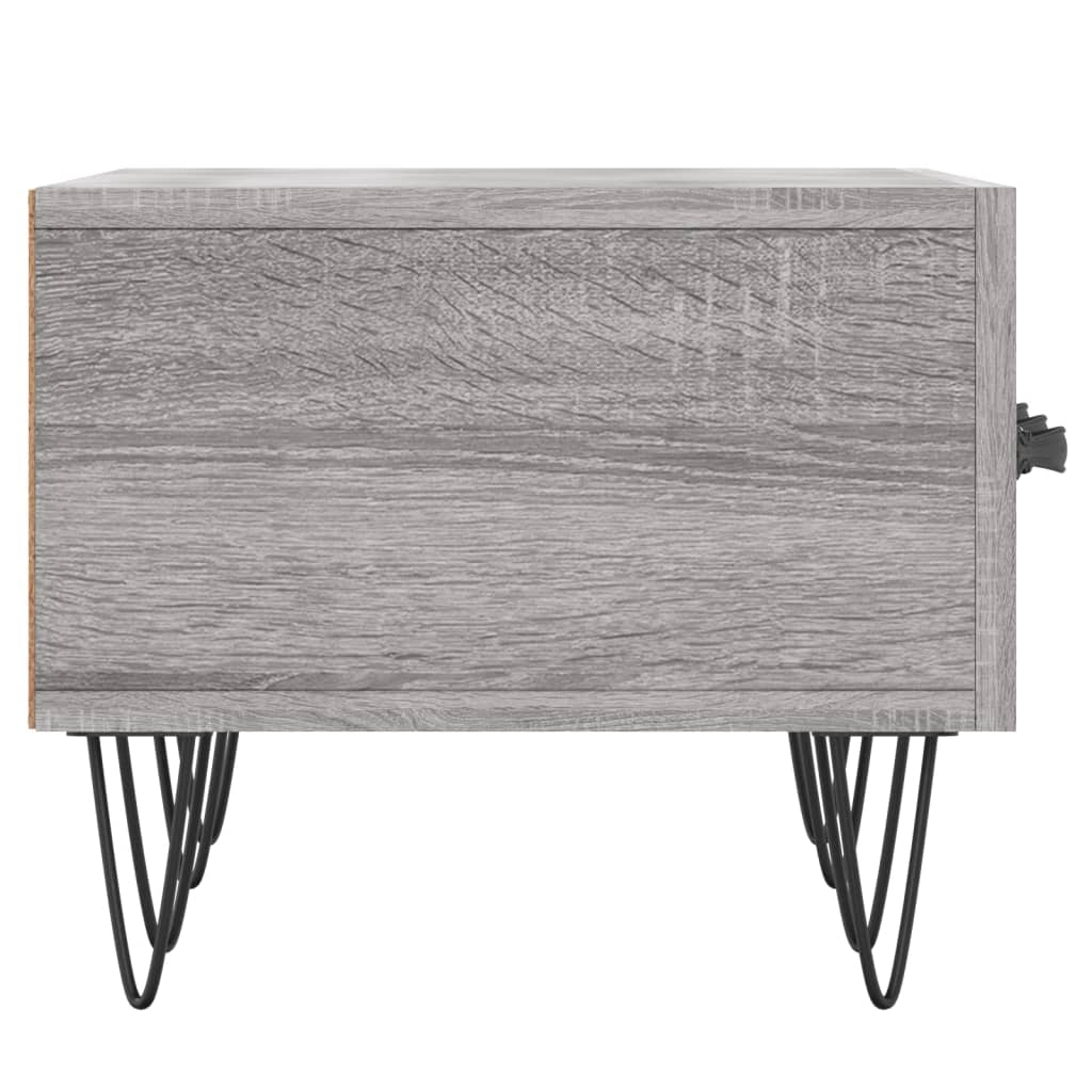 Mobile Porta TV Grigio Sonoma 150x36x30 cm in Legno Multistrato - homemem39