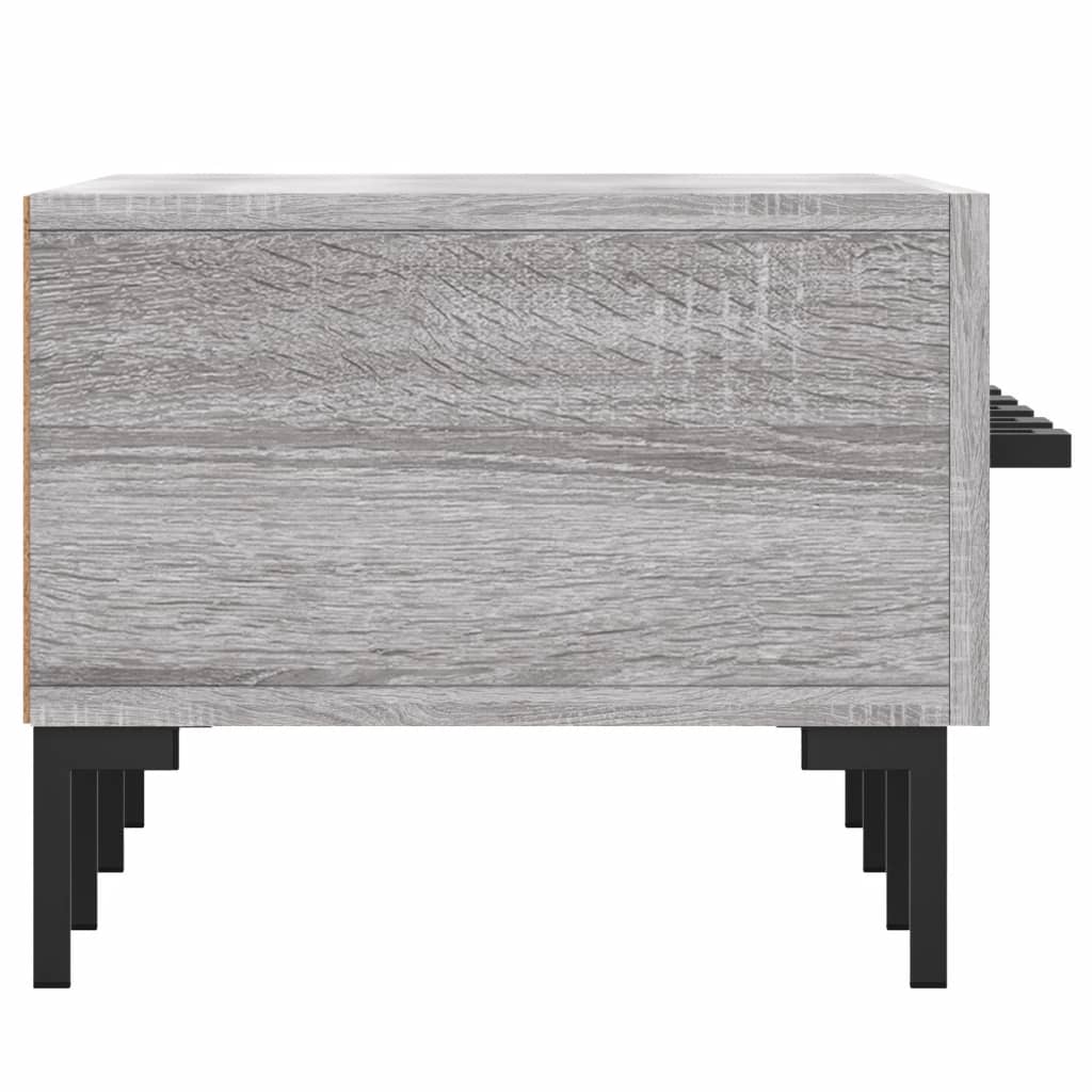 Mobile Porta TV Grigio Sonoma 150x36x30 cm in Legno Multistrato