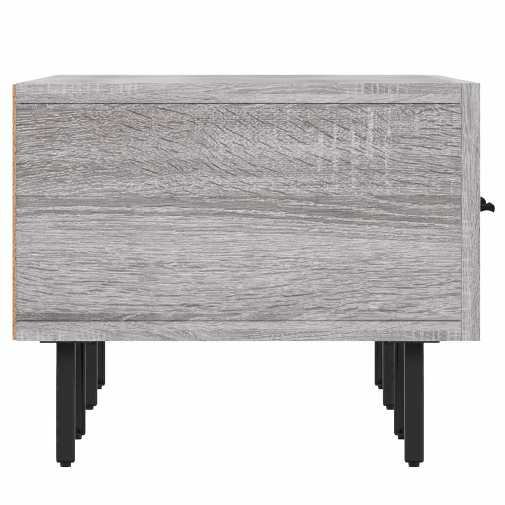 Mobile Porta TV Grigio Sonoma 150x36x30 cm in Legno Multistrato