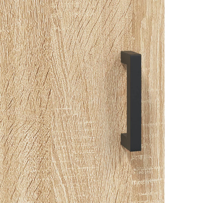 Scrivania Rovere Sonoma 140x50x75 cm in Legno Multistrato - homemem39