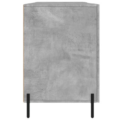 Scrivania Grigio Cemento 140x50x75 cm in Legno Multistrato - homemem39