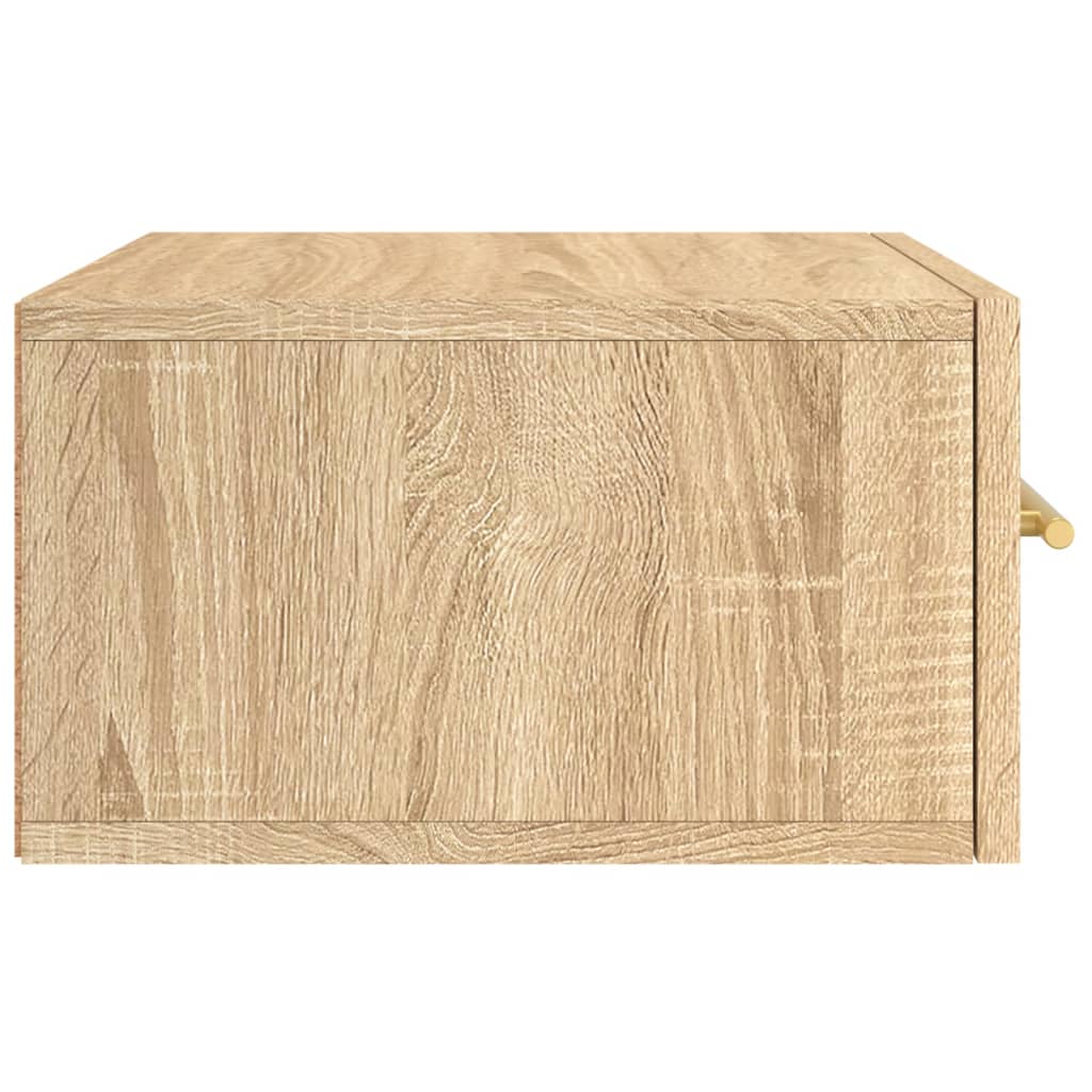 Comodini a Muro 2 pz Rovere Sonoma 35x35x20 cm | homemem39