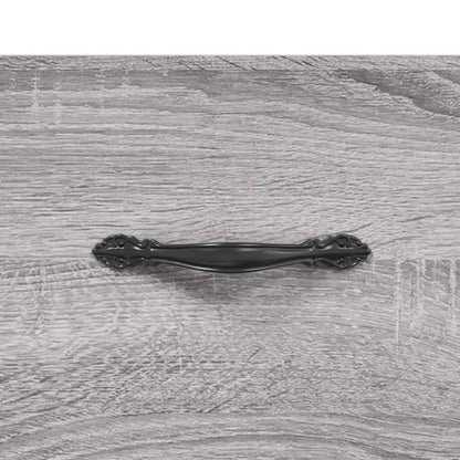 Comodini a Muro 2 pz Grigio Sonoma 35x35x20 cm | homemem39