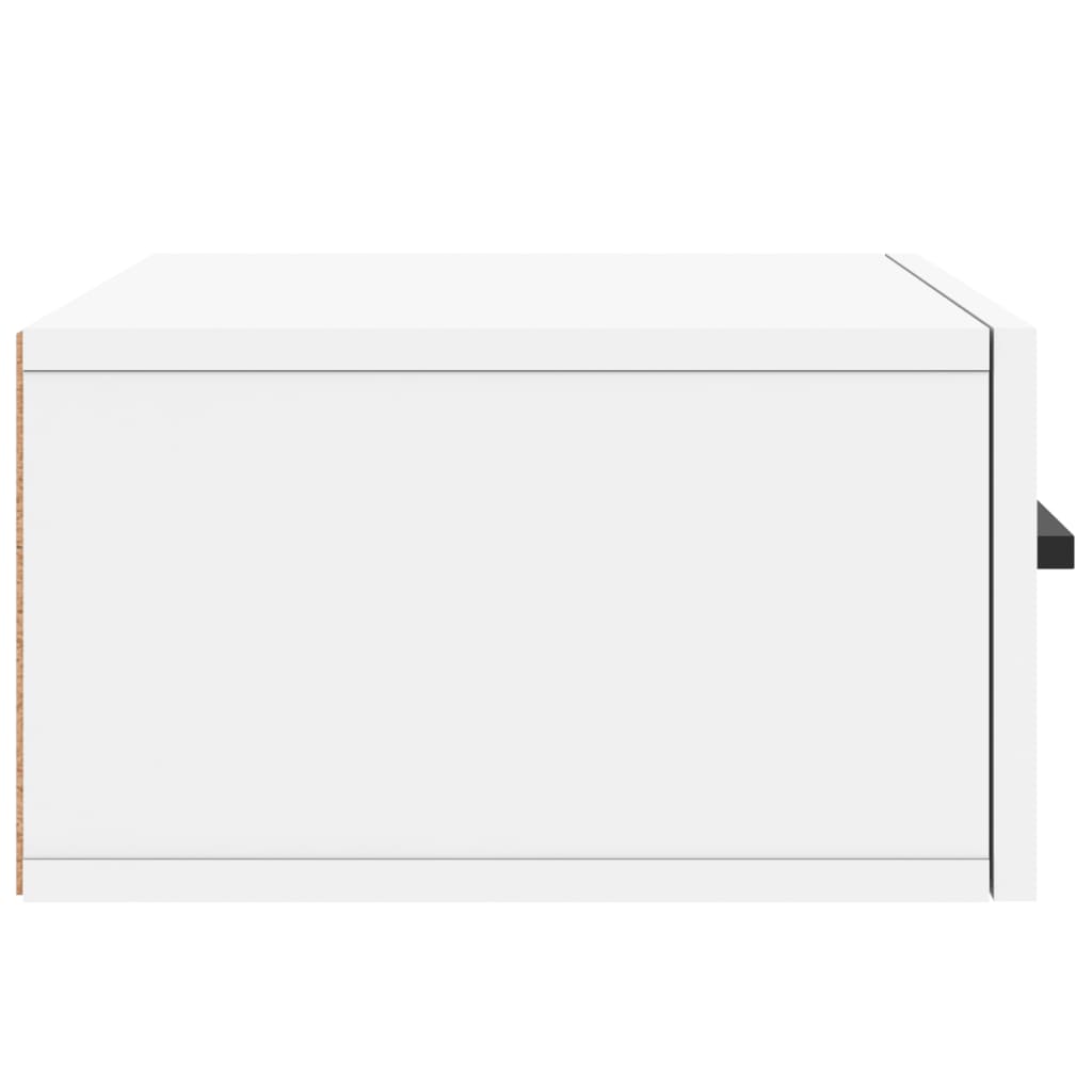 Comodini a Muro 2 pz Bianchi 35x35x20 cm - homemem39