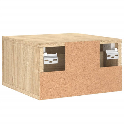 Comodini a Muro 2 pz Rovere Sonoma 35x35x20 cm | homemem39