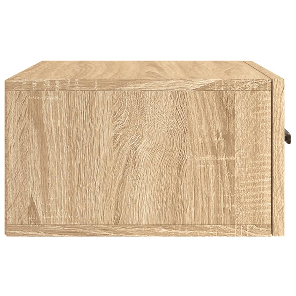 Comodini a Muro 2 pz Rovere Sonoma 35x35x20 cm | homemem39