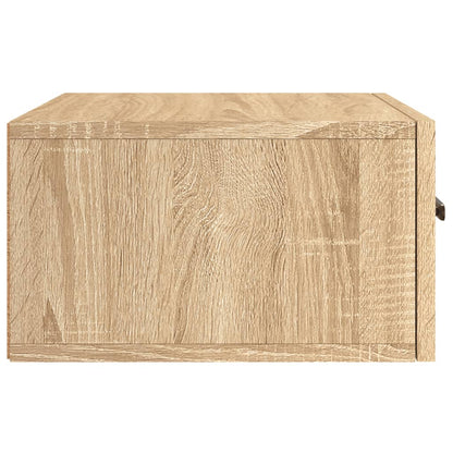 Comodini a Muro 2 pz Rovere Sonoma 35x35x20 cm | homemem39