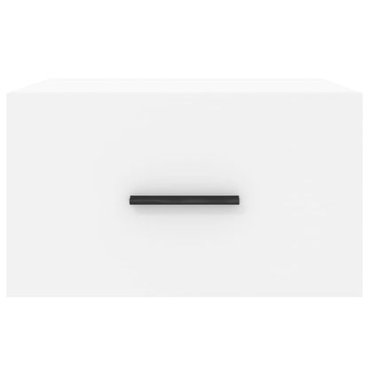 Comodini a Muro 2 pz Bianchi 35x35x20 cm | homemem39