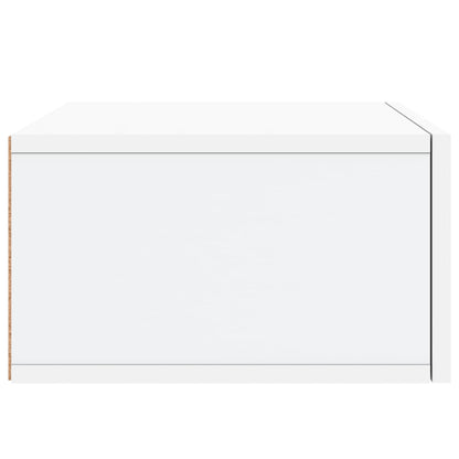 Comodini a Muro 2 pz Bianchi 35x35x20 cm | homemem39