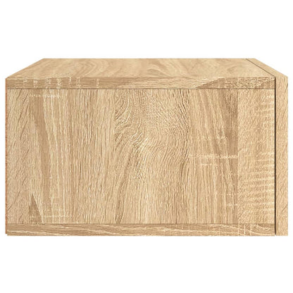 Comodini a Muro 2 pz Rovere Sonoma 35x35x20 cm | homemem39