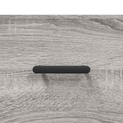Comodini a Muro 2 pz Grigio Sonoma 35x35x20 cm | homemem39