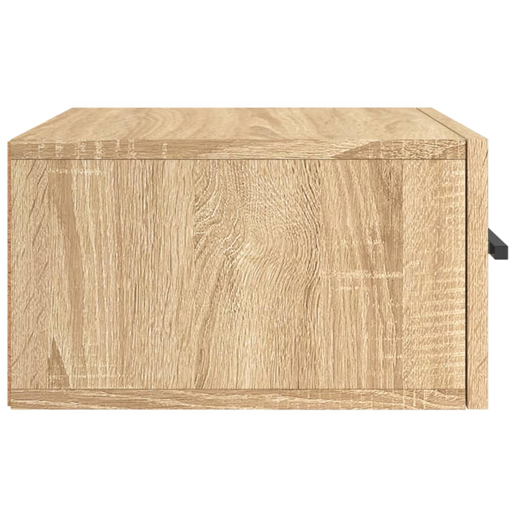 Comodini a Muro 2 pz Rovere Sonoma 35x35x20 cm | homemem39