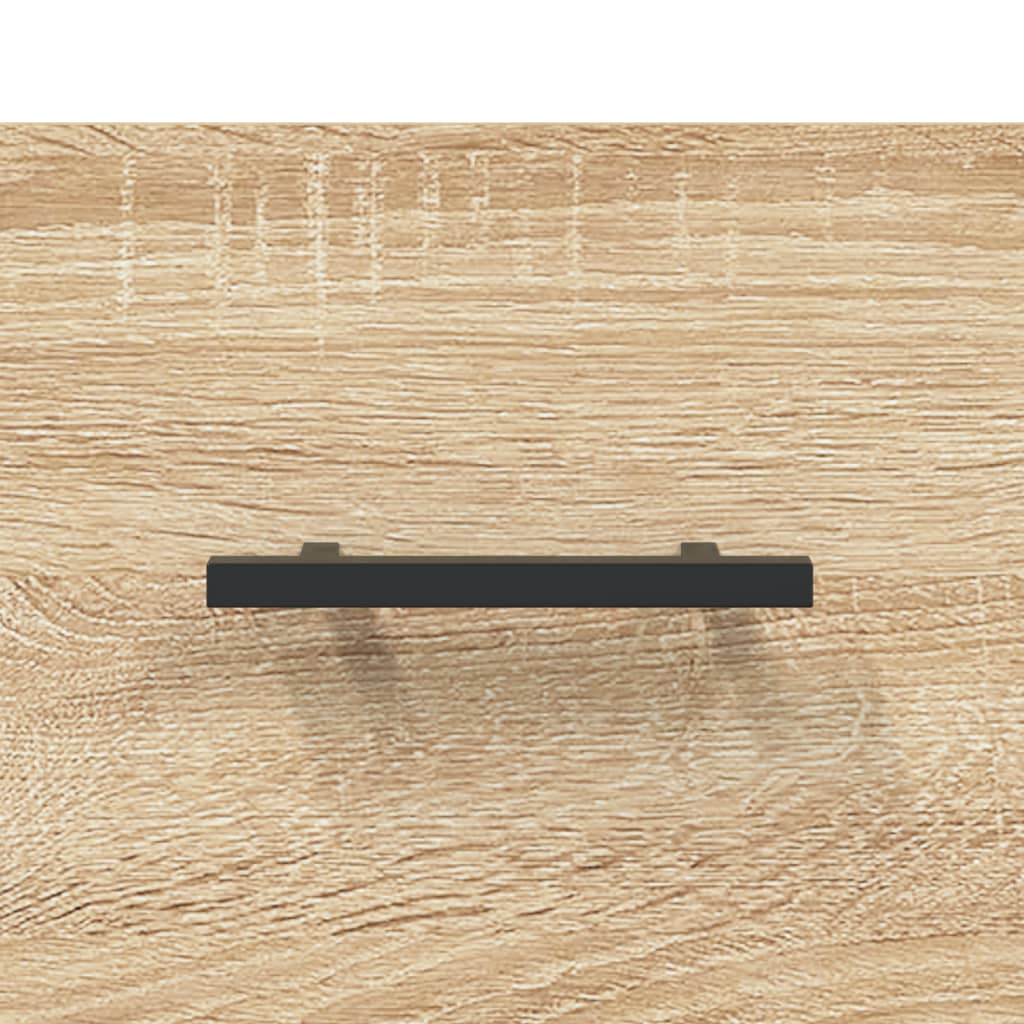 Comodini a Muro 2 pz Rovere Sonoma 35x35x20 cm | homemem39